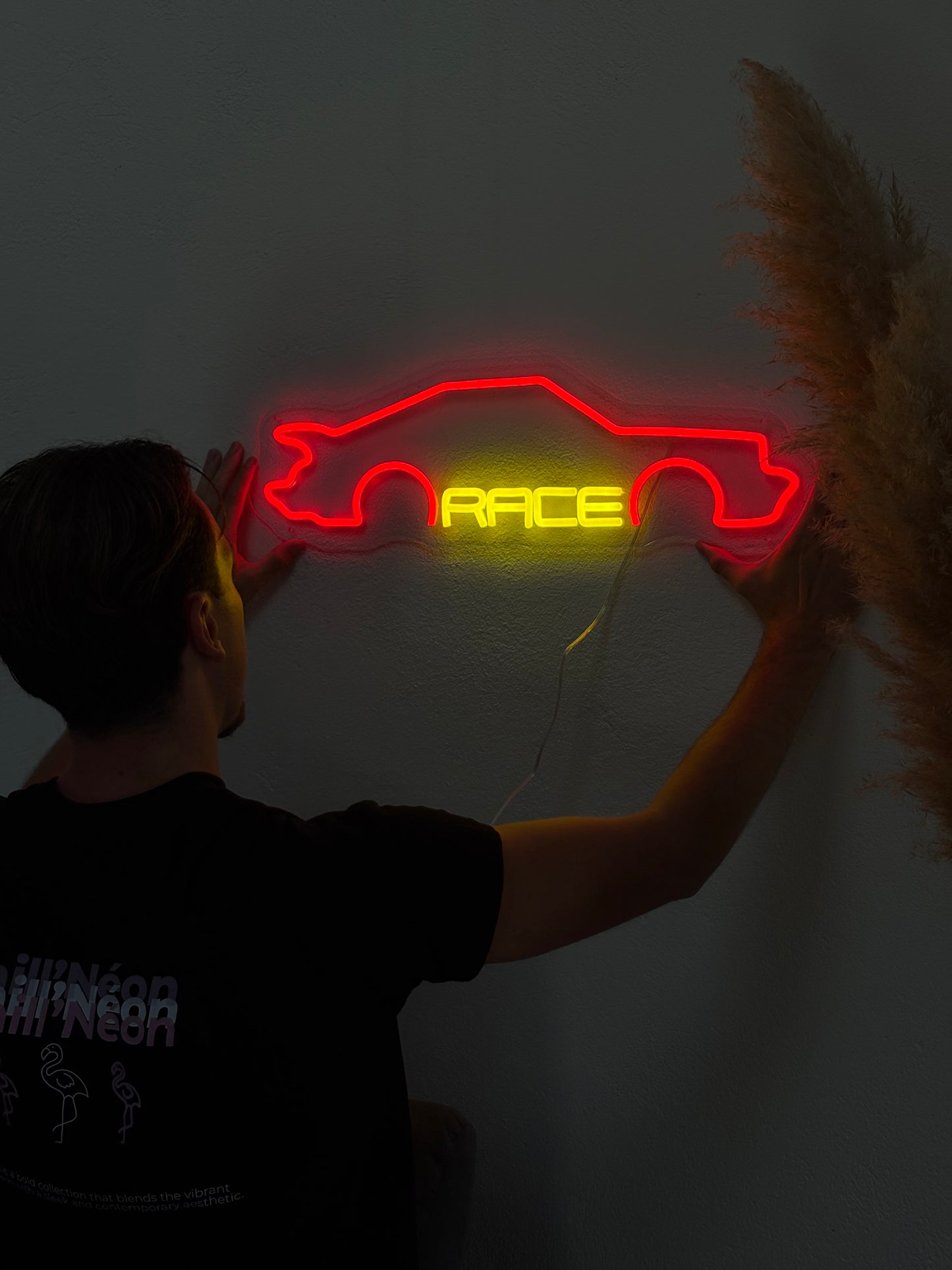 Néon Porsche RACE - En stock Chill'Neon