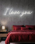 Néon LED Mural "I Love You"