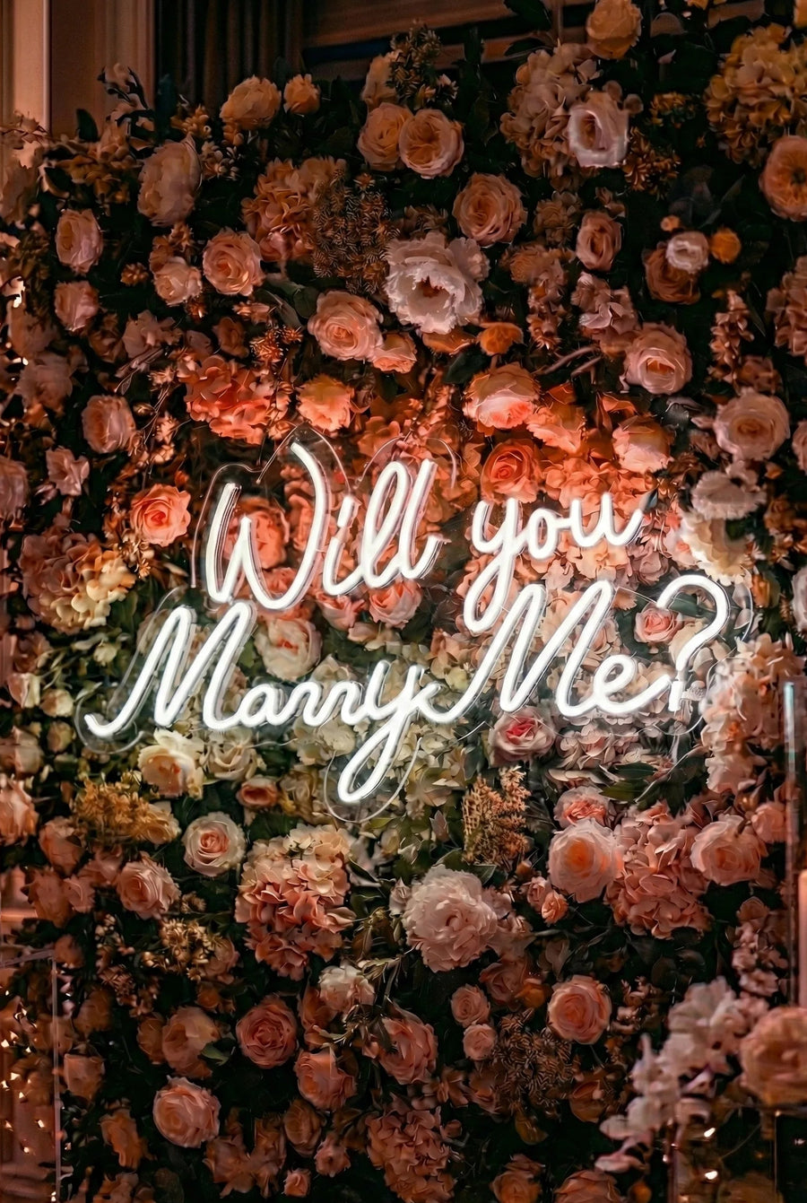 Néon personnalisé mariage