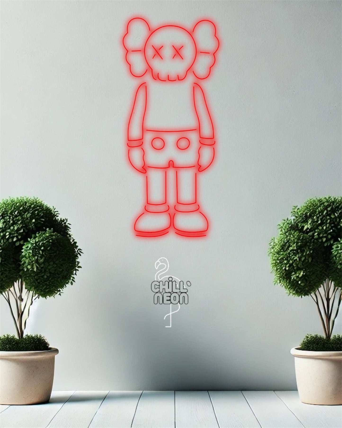 Néon KAWS Chill'Neon