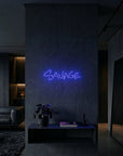 Néon LED mural Savage pour déco de chambre, bureau et gaming setup