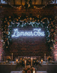 Néon LED Mural "L'Amour Fou"