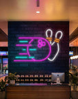Néon LED Mural "Bowling" Chill'Neon
