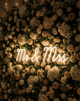 Néon LED Mural "Mr & Mrs" Chill'Neon