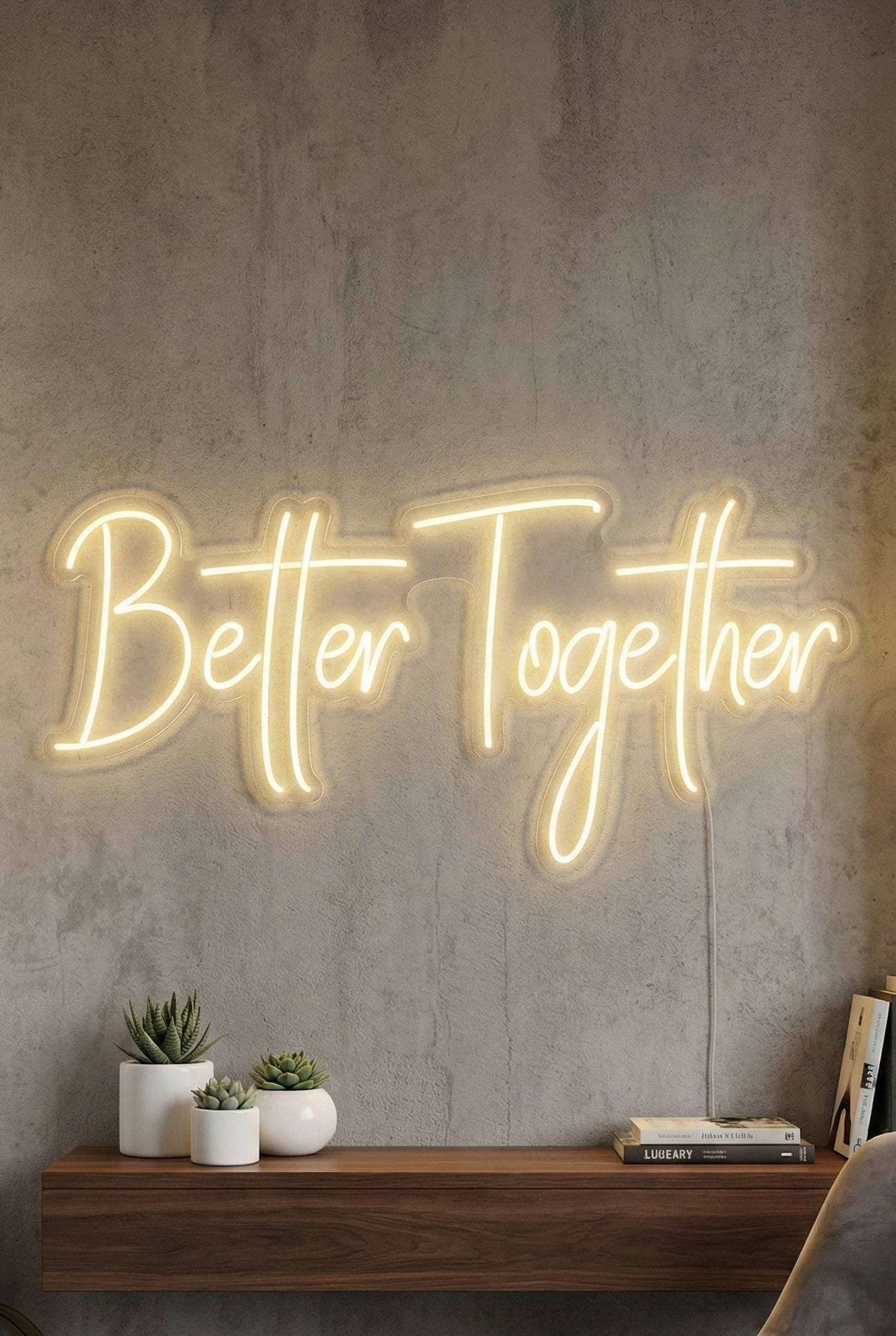 Néon LED Mural "Better Together" Chill'Neon