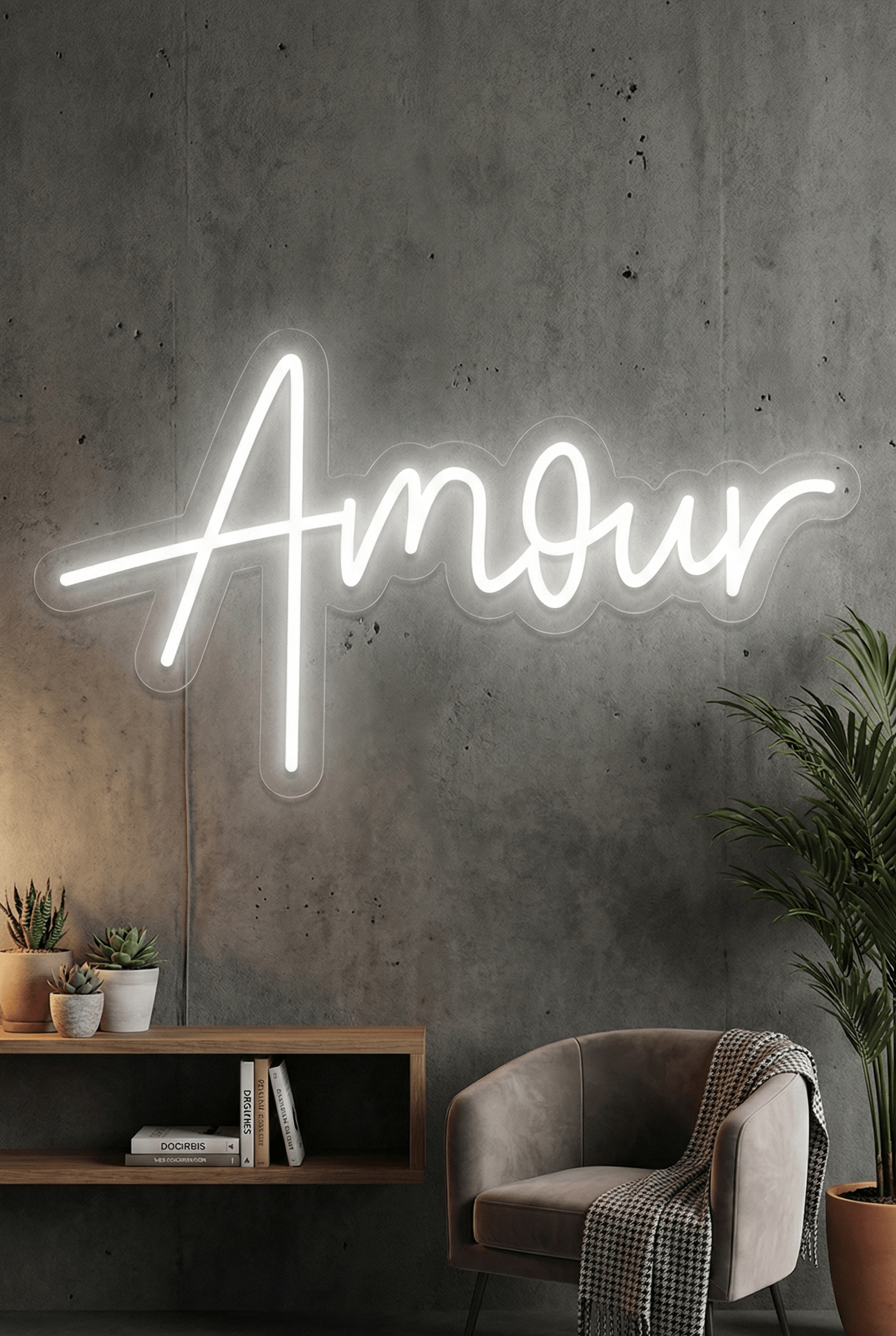 Néon LED Mural "Amour" Chill'Neon