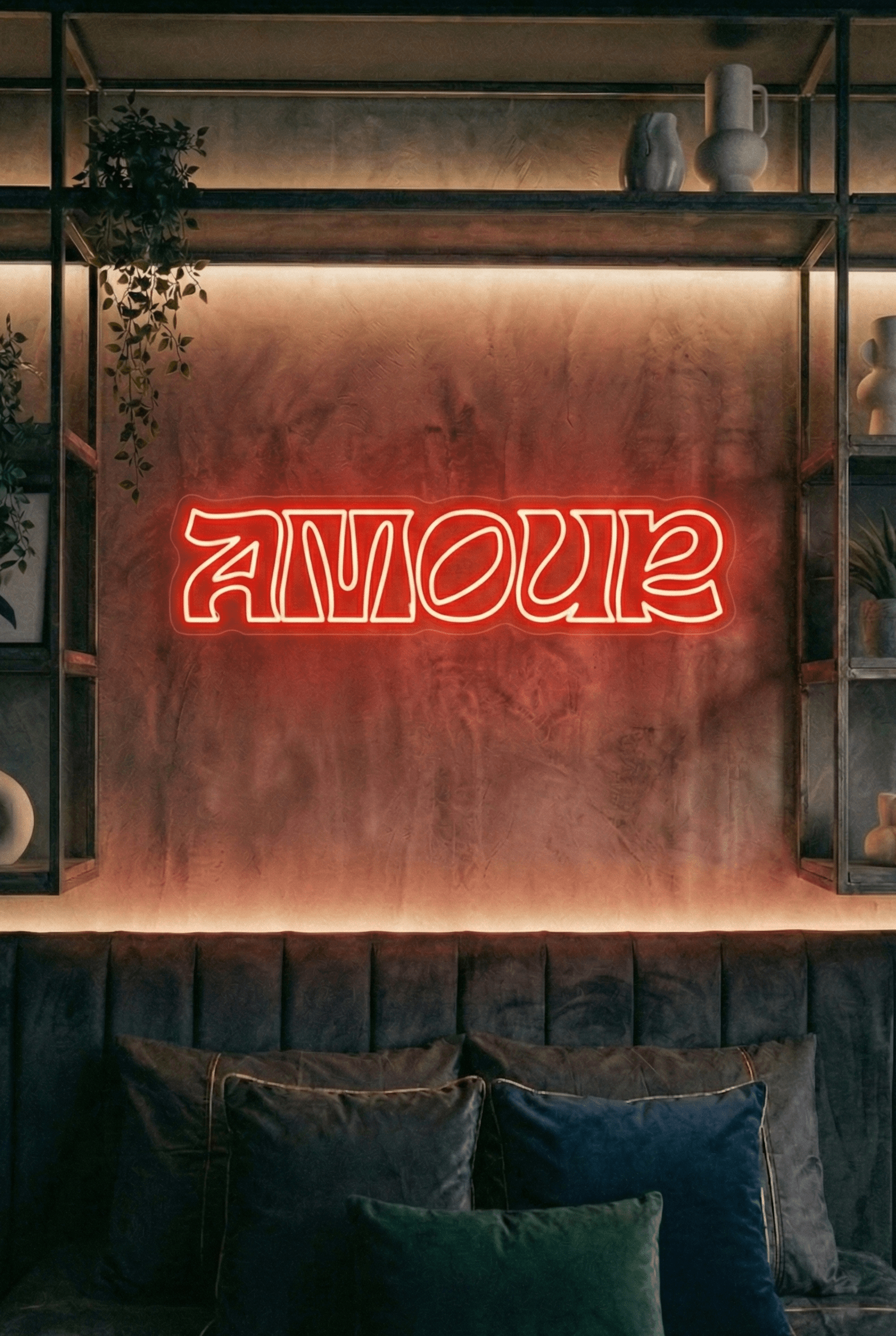Néon LED Mural "Amour" Chill'Neon