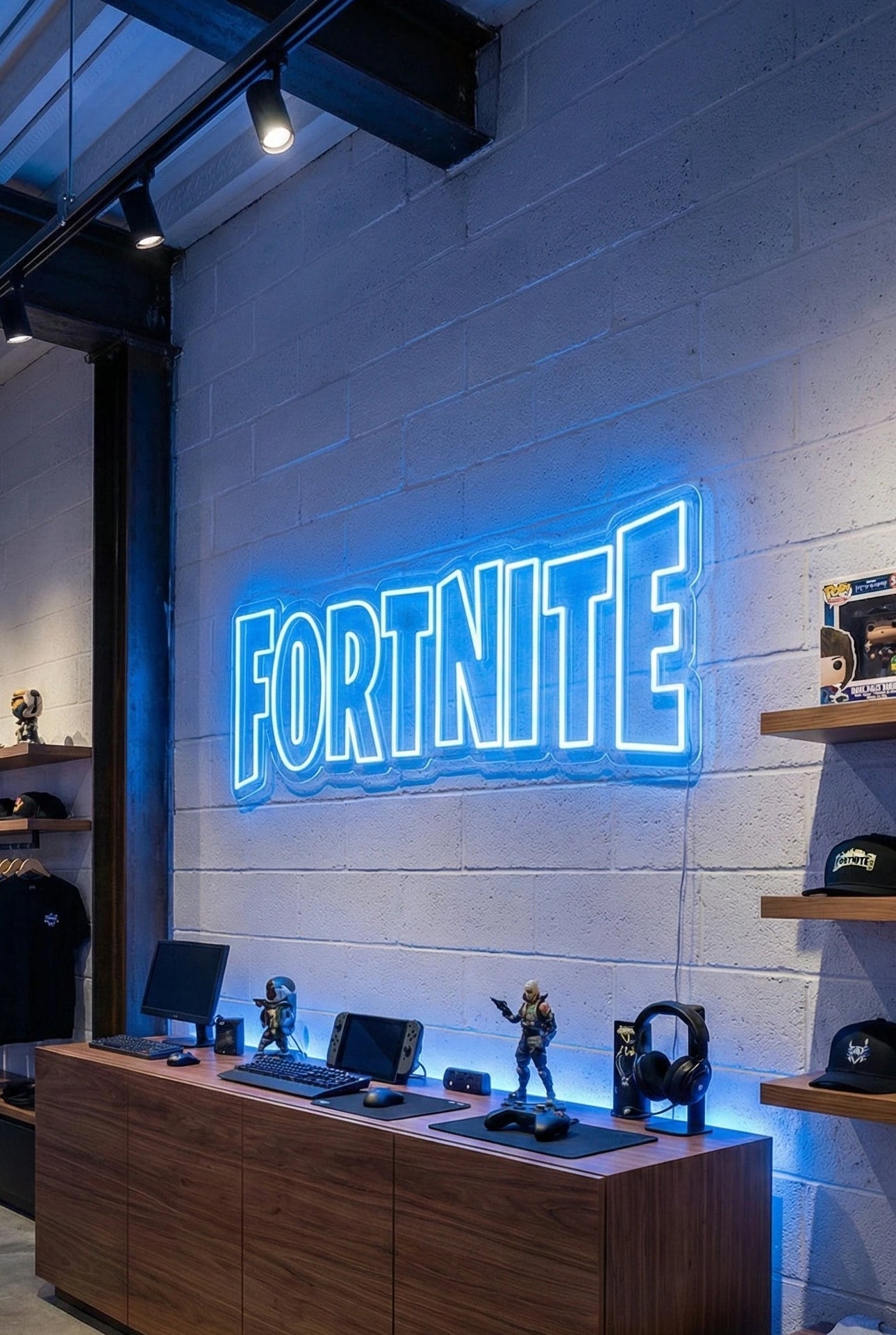 Néon LED Mural "FORTNITE" Chill'Neon