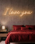 Néon LED Mural "I Love You"