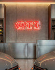 Néon LED Mural "GTI" Volkswagen Chill'Neon