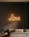 Néon LED Mural "Love"