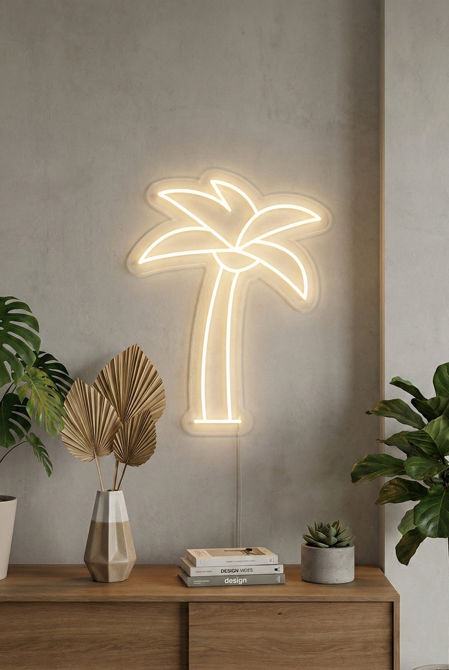 Néon LED Mural "Palmier" Chill'Neon