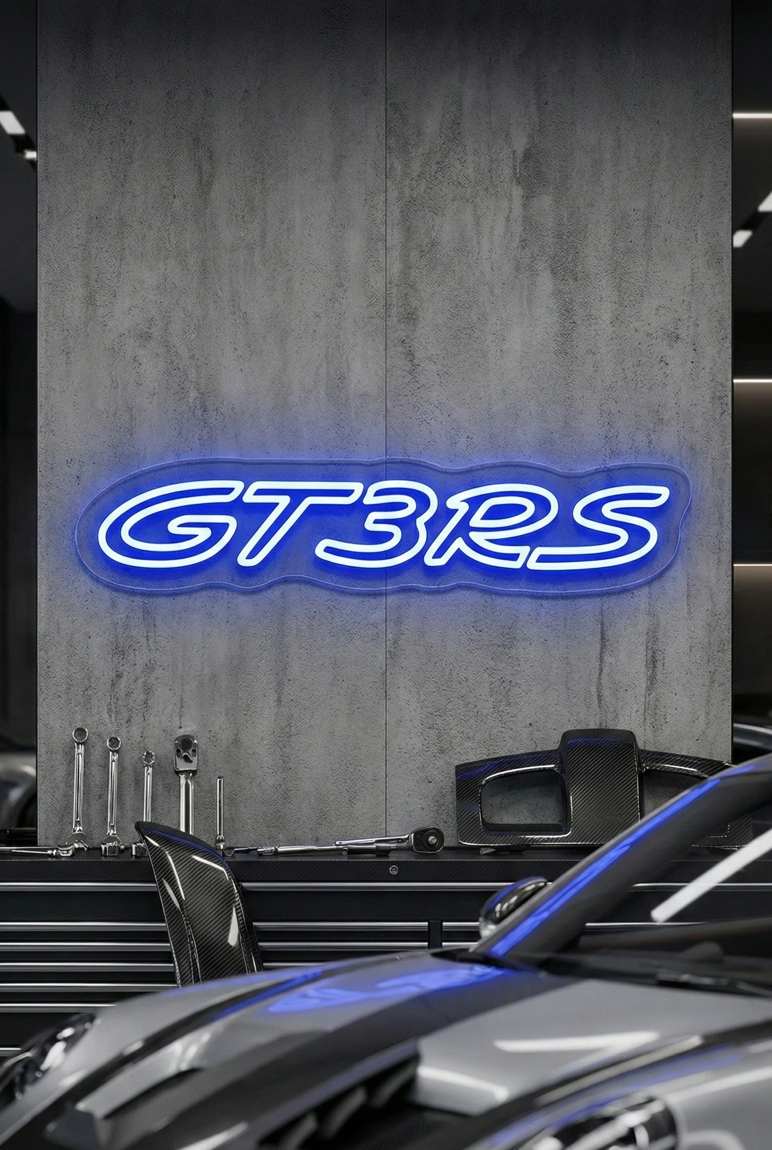 Néon LED Mural "GT3RS" Chill'Neon