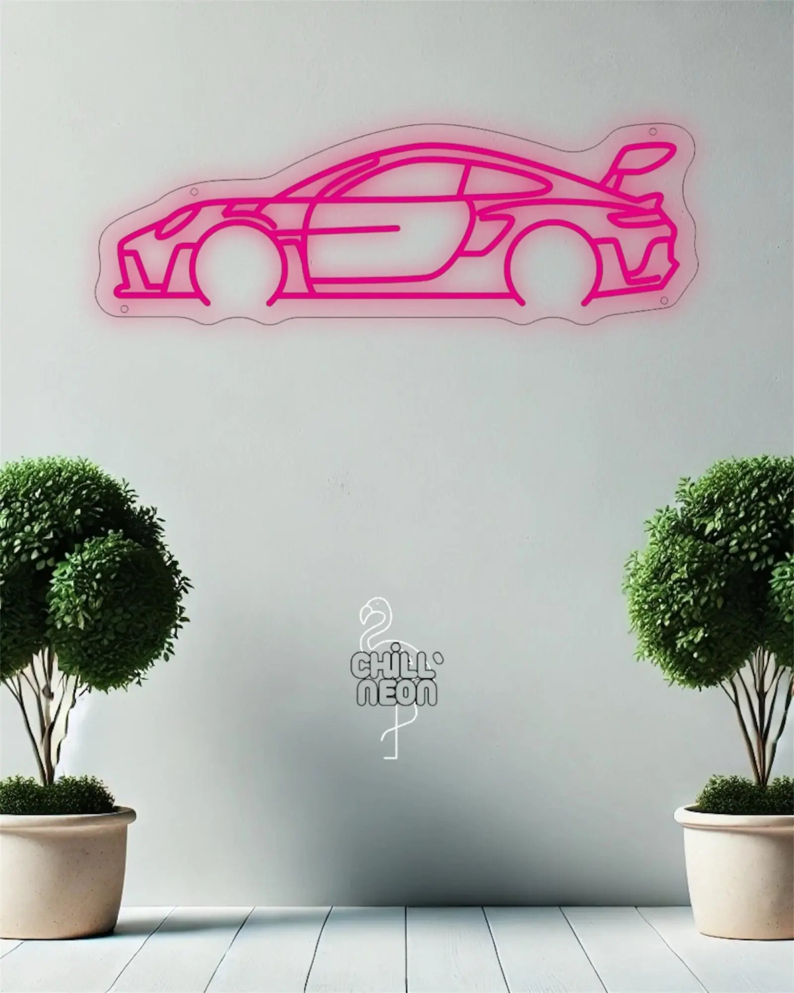 Néon Porsche 911 GT3RS Chill'Neon