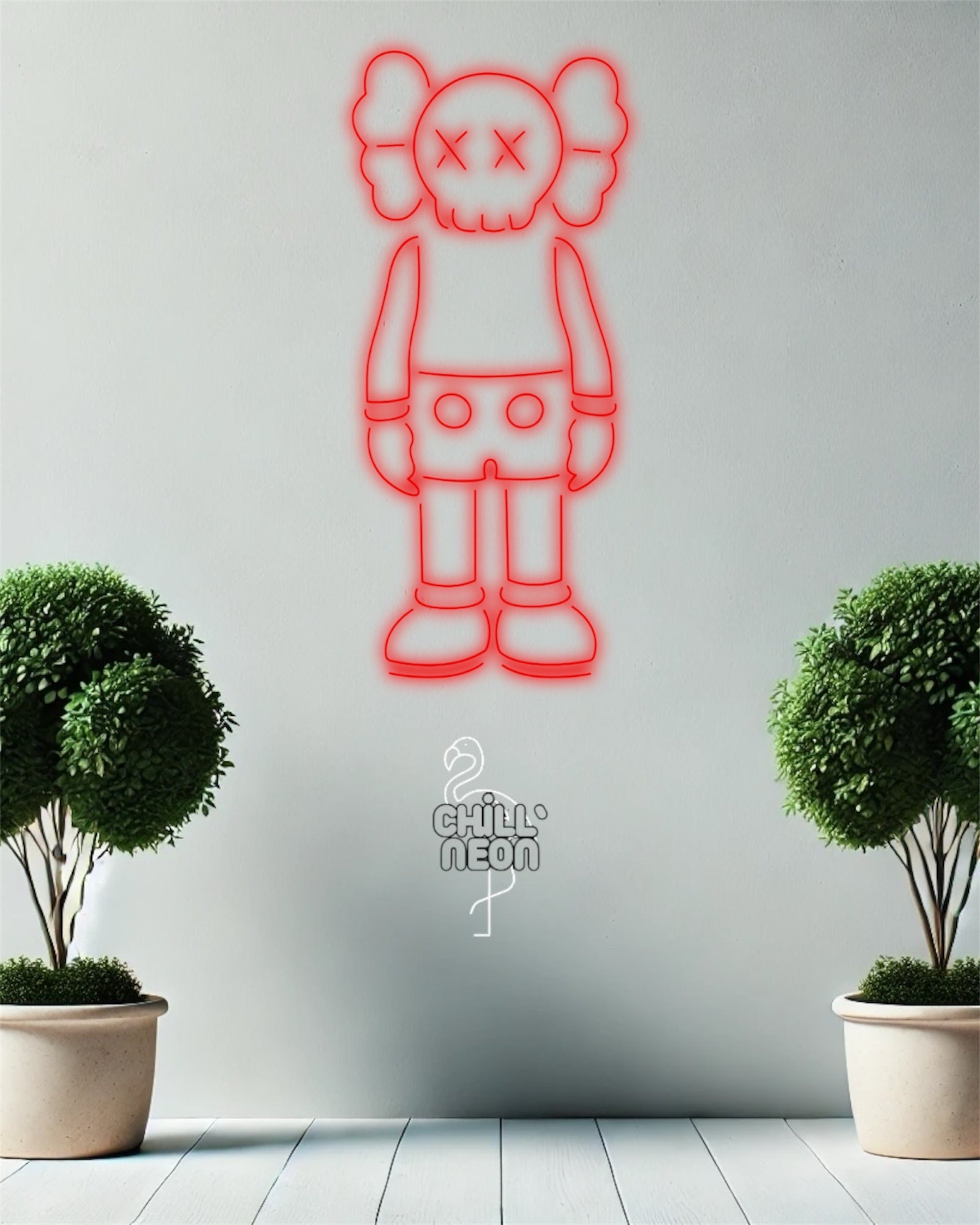 Néon KAWS Chill'Neon
