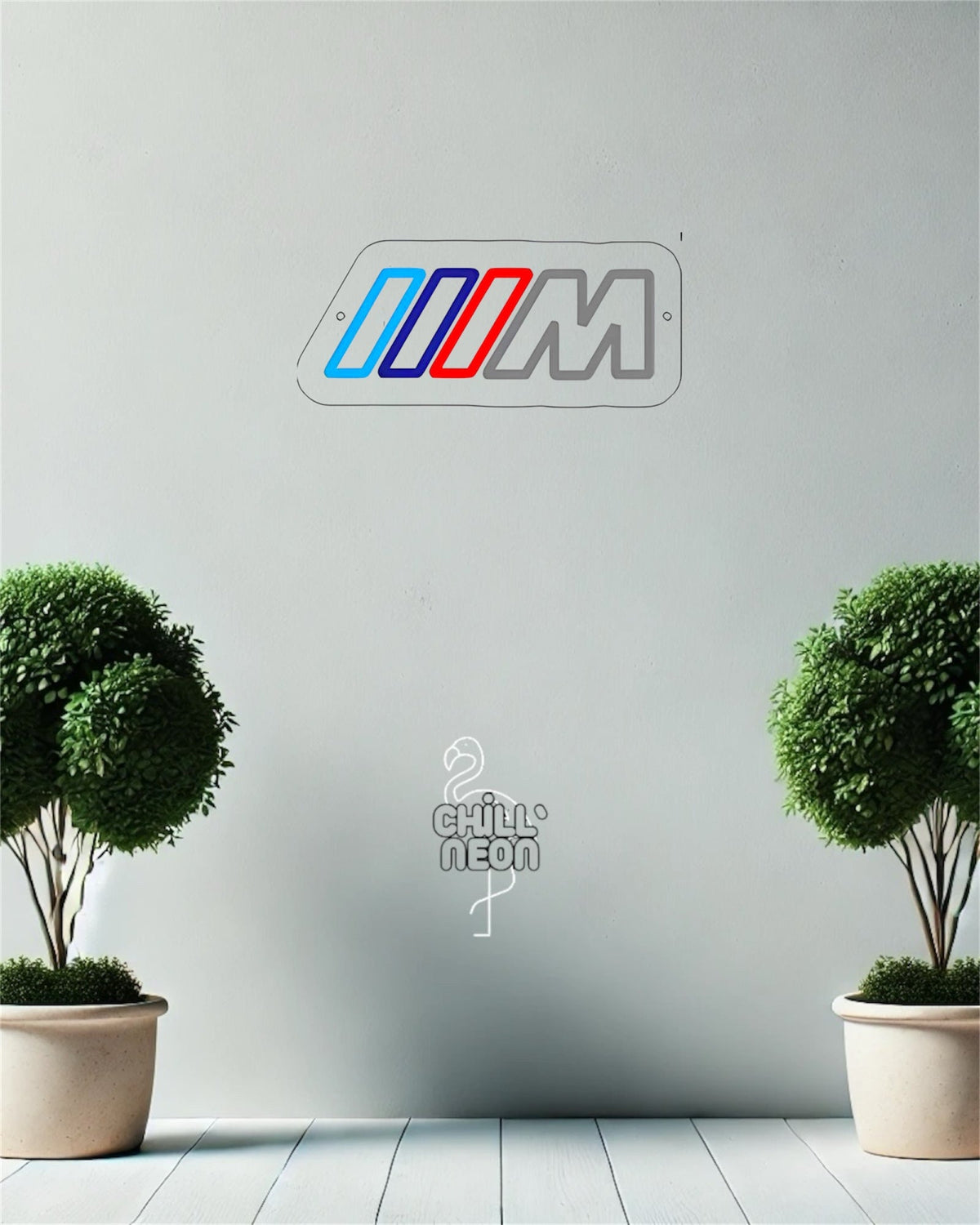 Néon Logo M BMW - En stock
