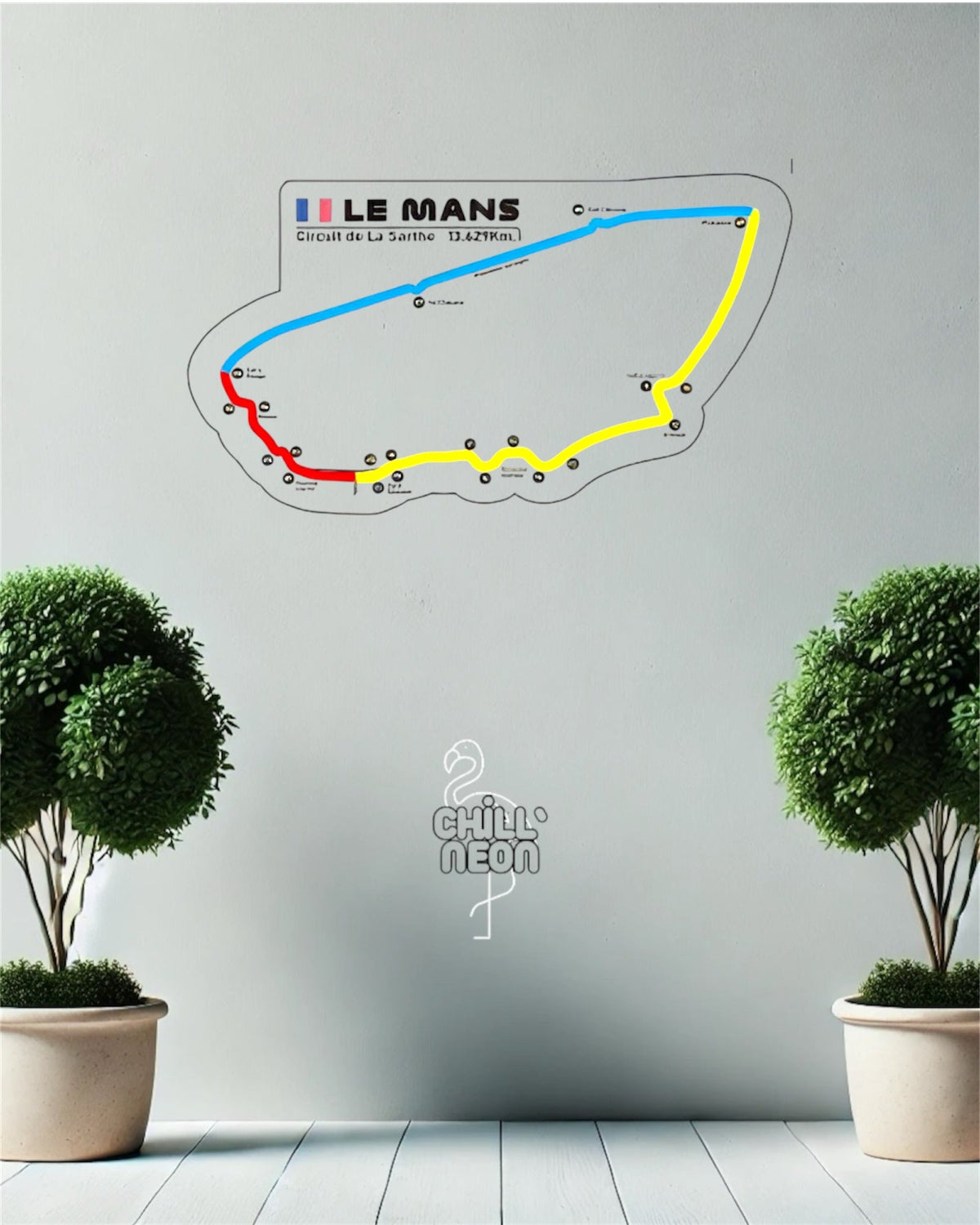 Néon Circuit du Mans - Circuit de course