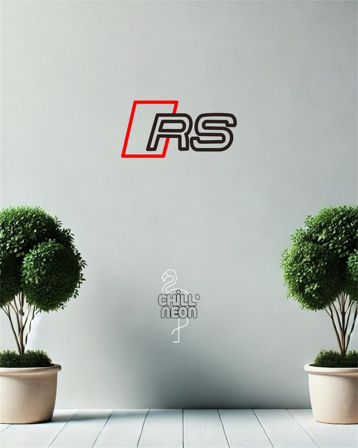 Néon logo RS Audi - En stock
