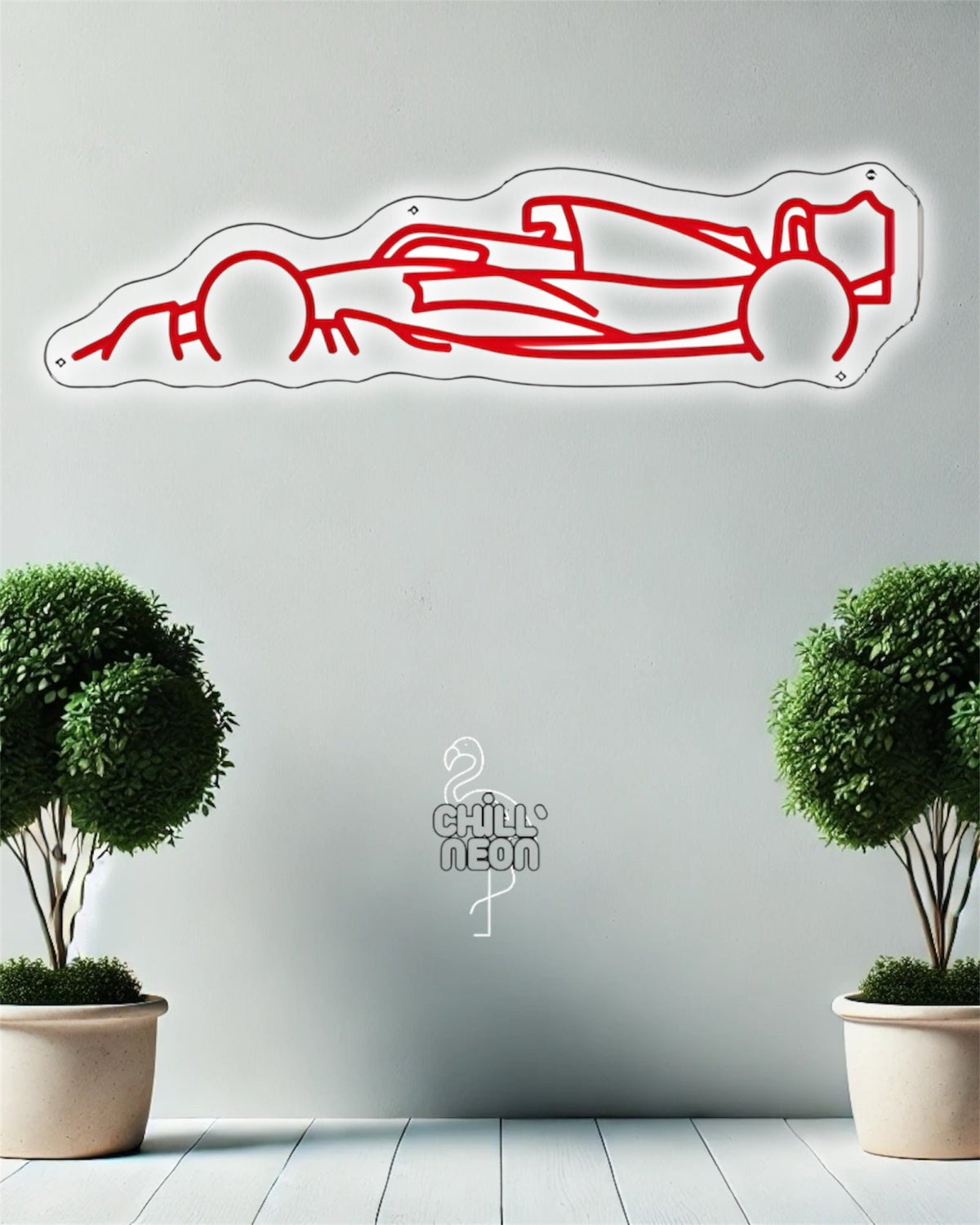 Néon Silhouette F1 - En stock