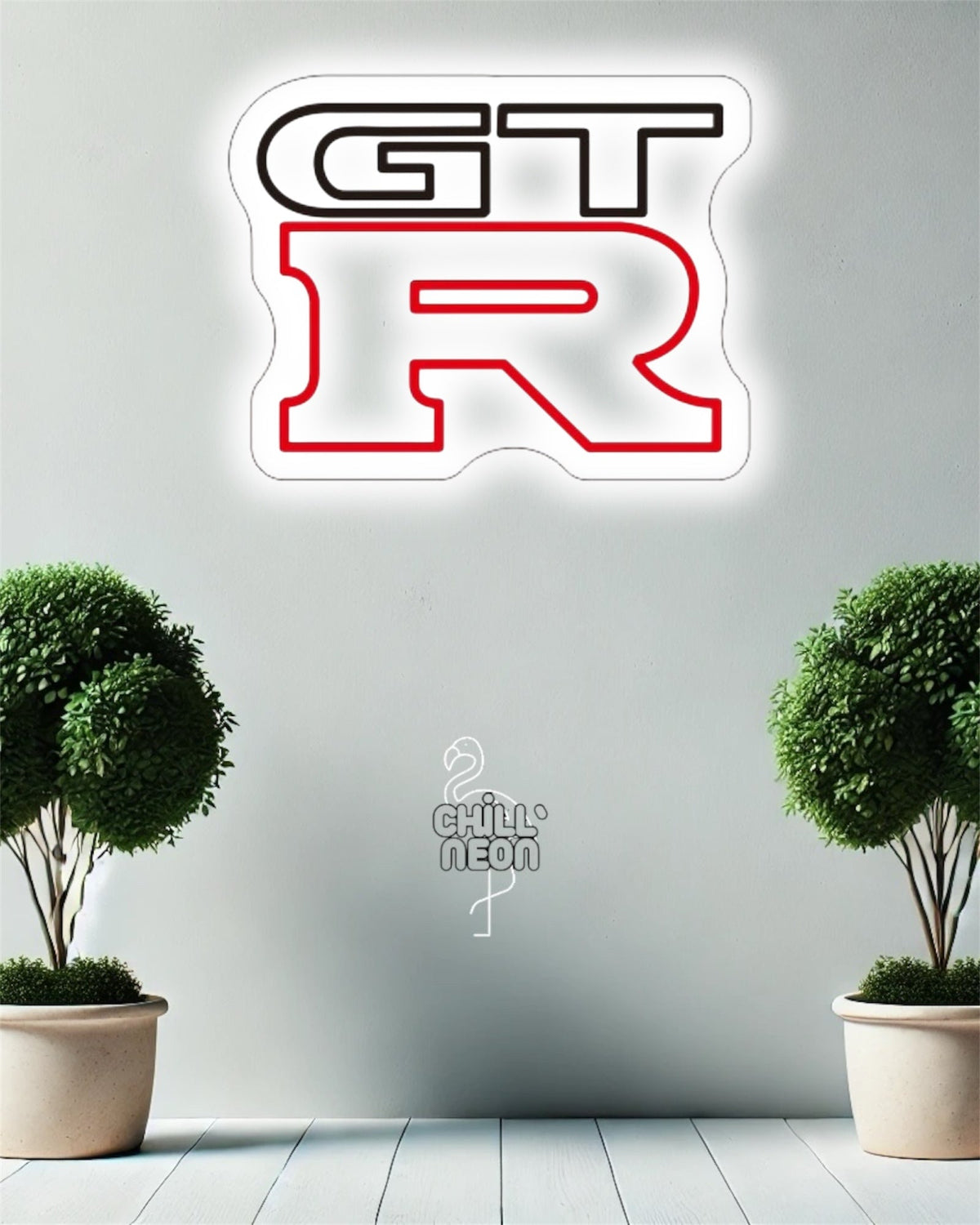 Néon Nissan GTR - En stock