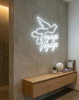 Néon LED Mural "Voyage Voyage" Chill'Neon
