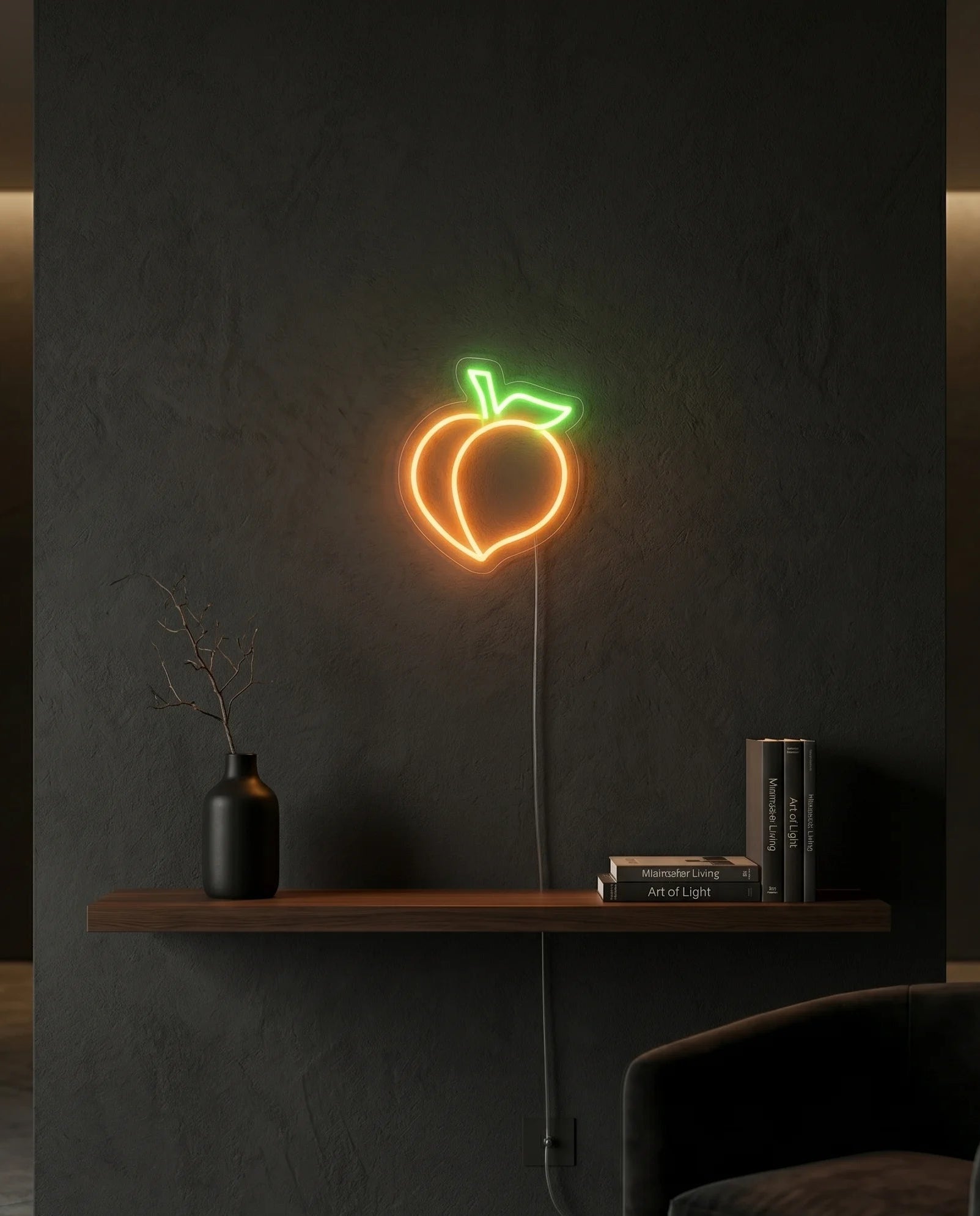neon-led-peche-fruit-decoration-murale