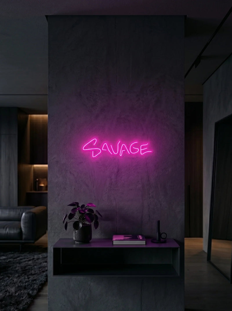 neon-led-savage-script-decoration-murale