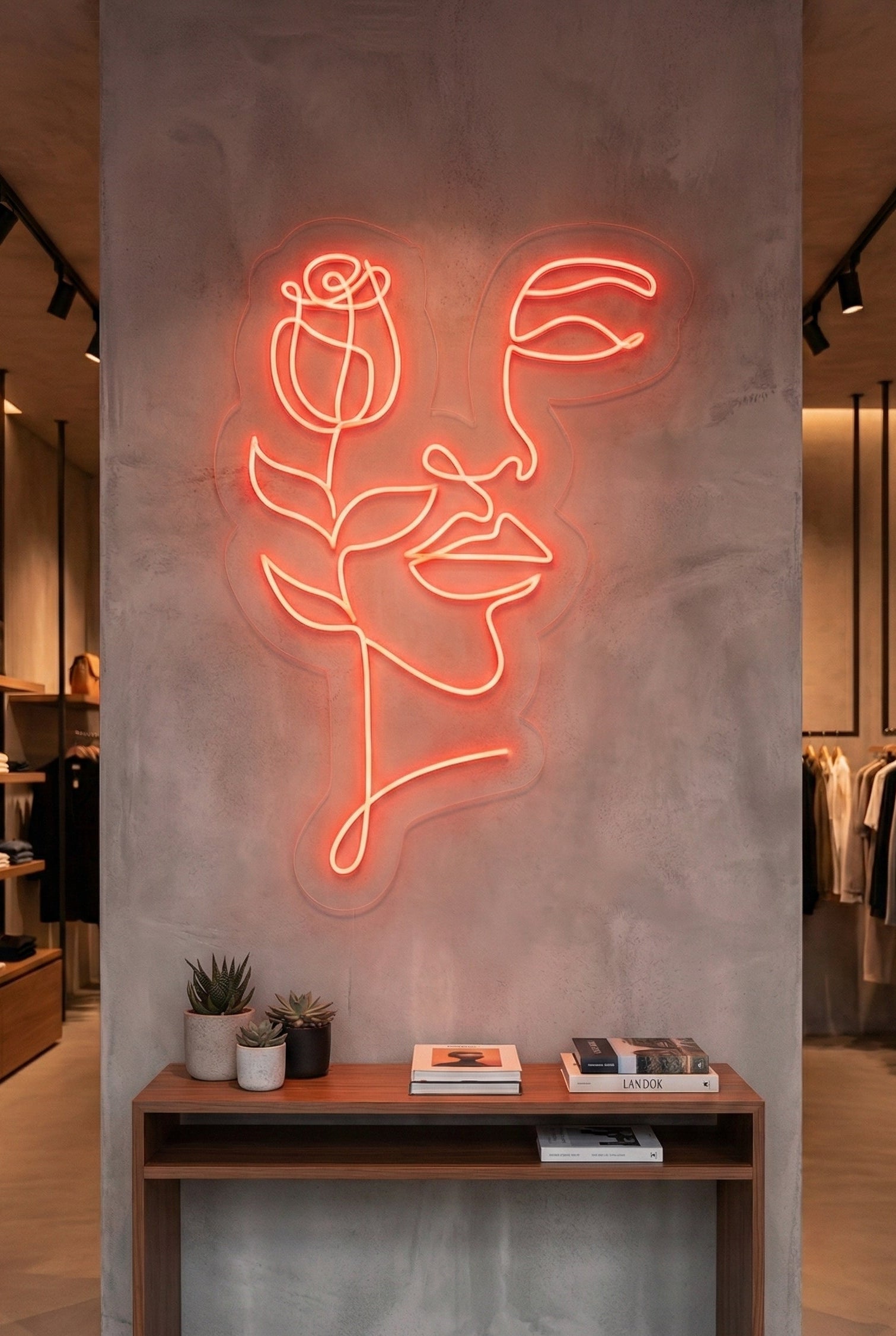 neon-led-visage-femme-rose-line-art-decoration-murale