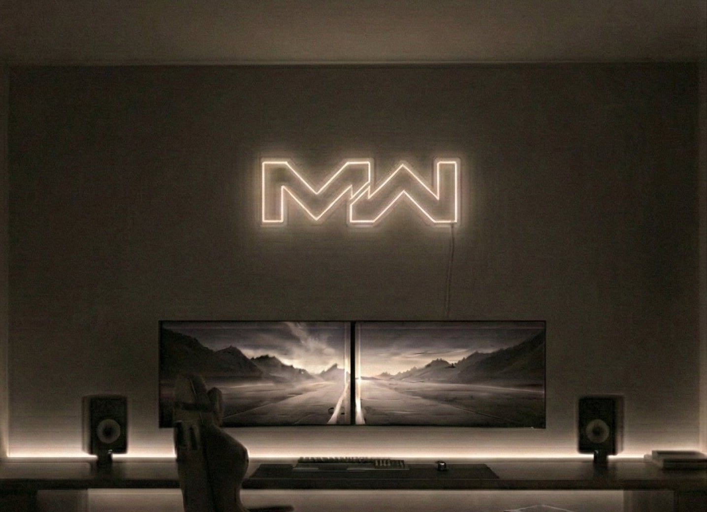 Néon LED Mural "Modern Warfare" Chill'Neon