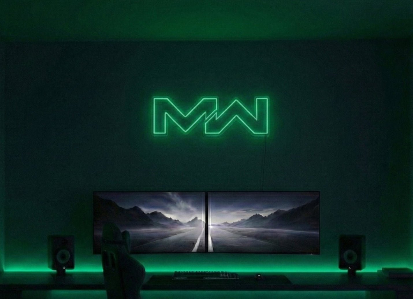 Néon LED Mural "Modern Warfare" Chill'Neon
