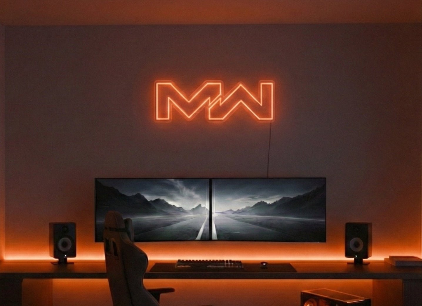 Néon LED Mural "Modern Warfare" Chill'Neon