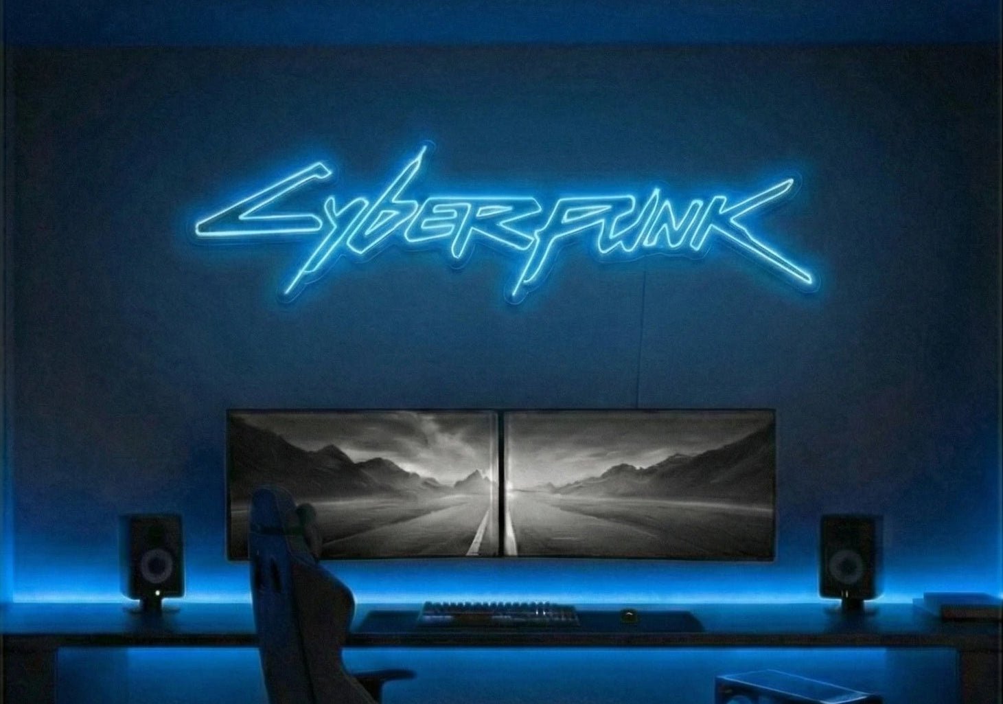 Néon LED Mural "Cyberpunk" Chill'Neon