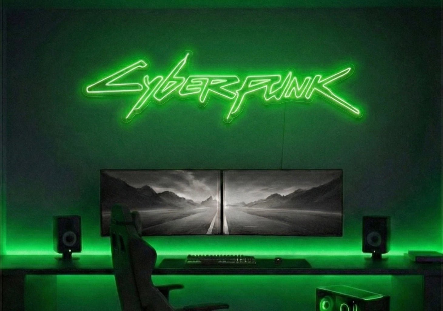 Néon LED Mural "Cyberpunk" Chill'Neon