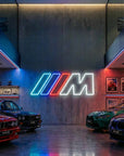 Néon LED Mural "BMW M"