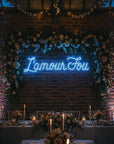 Néon LED Mural "L'Amour Fou"