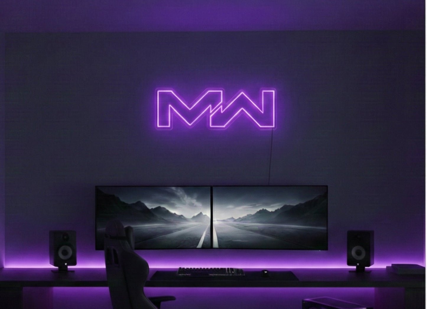Néon LED Mural "Modern Warfare" Chill'Neon
