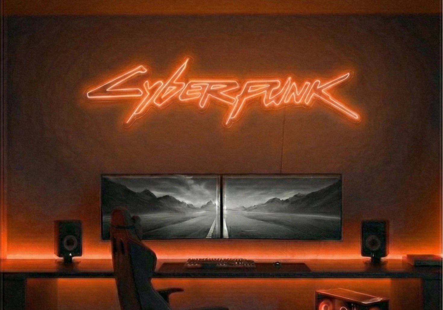 Néon LED Mural "Cyberpunk" Chill'Neon