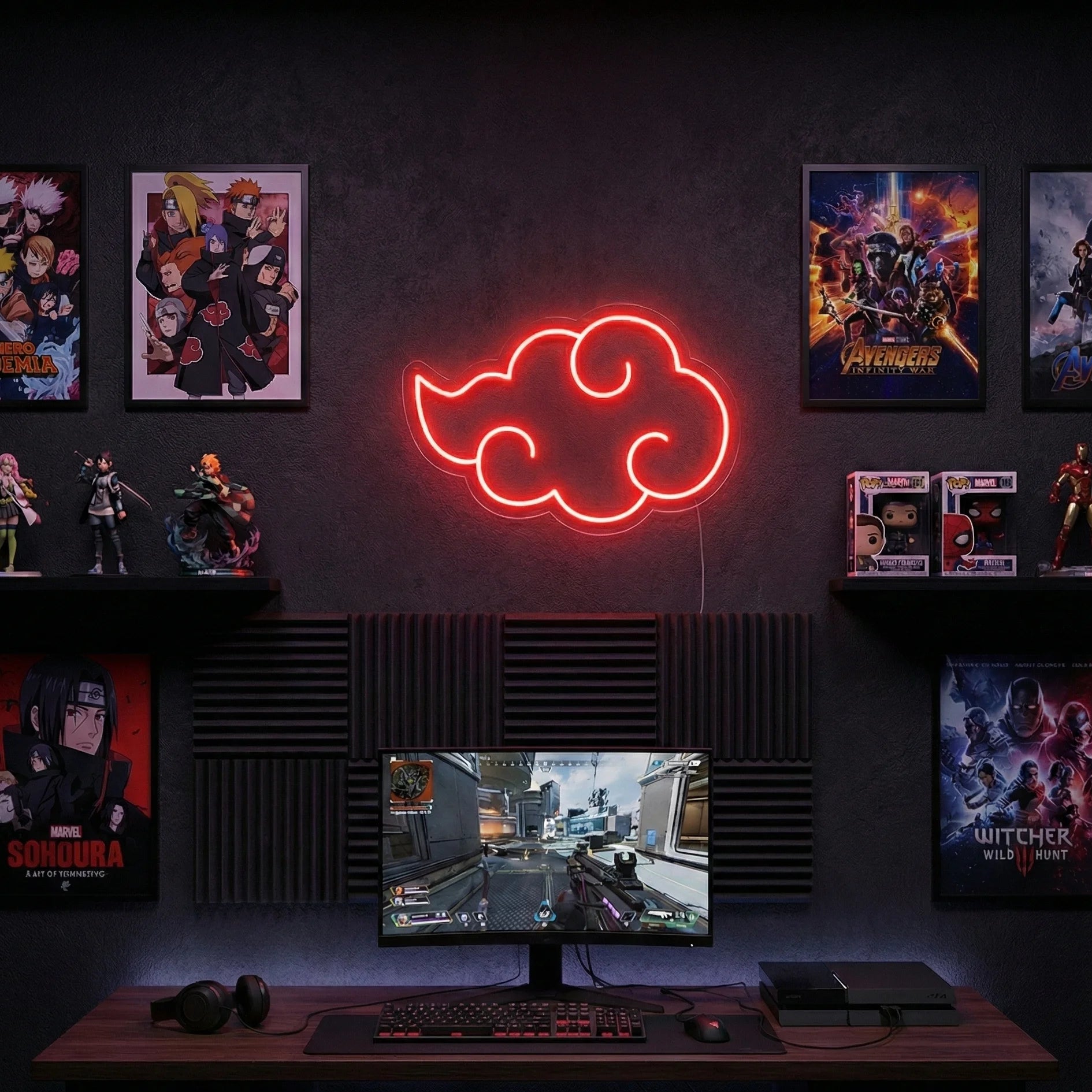 Néon LED Mural "Pikachu" Chill'Neon