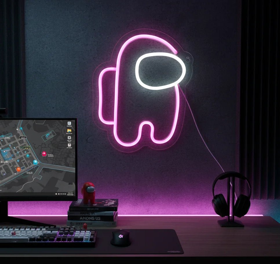 Néon LED Mural "Among Us" Chill'Neon