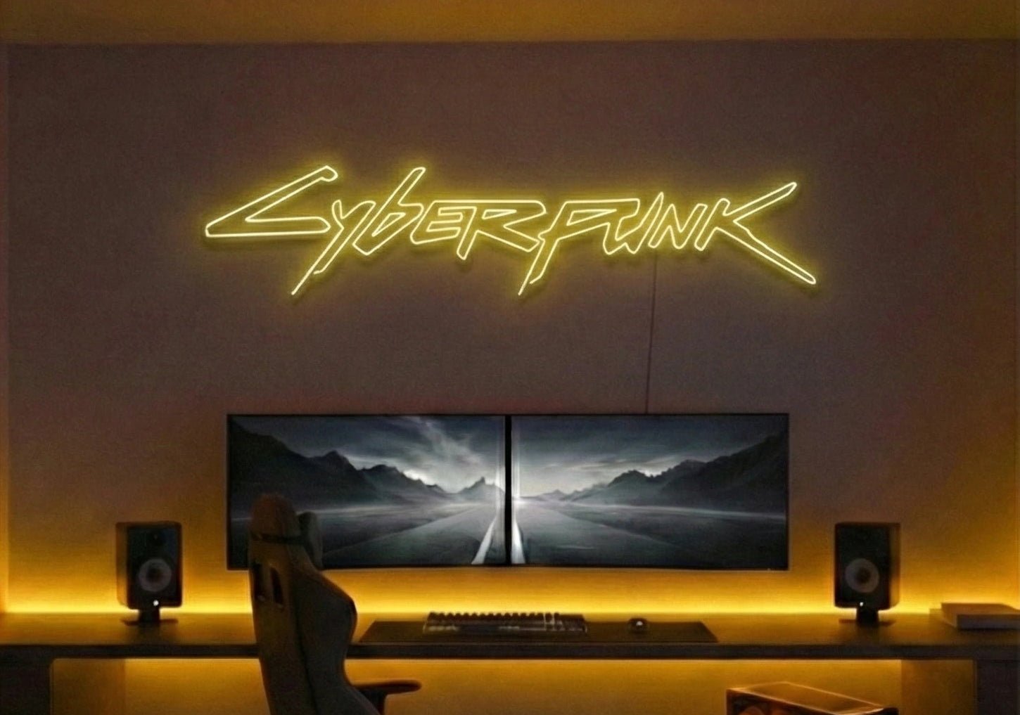 Néon LED Mural "Cyberpunk" Chill'Neon