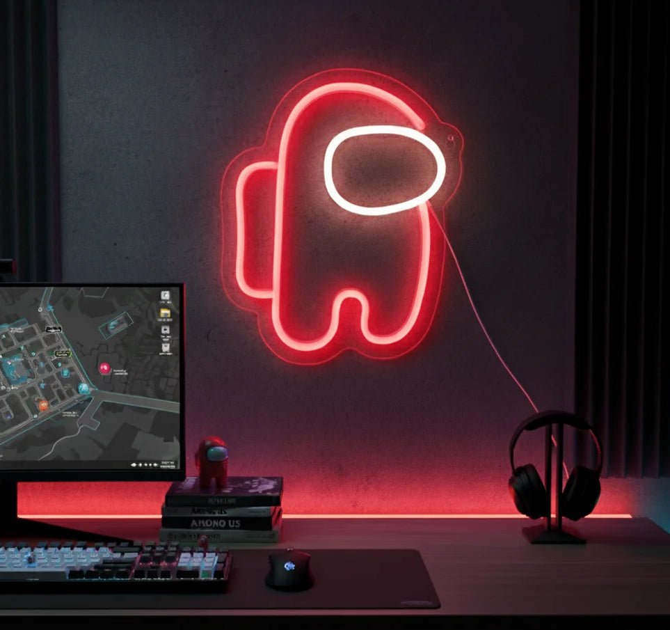 Néon LED Mural "Among Us" Chill'Neon