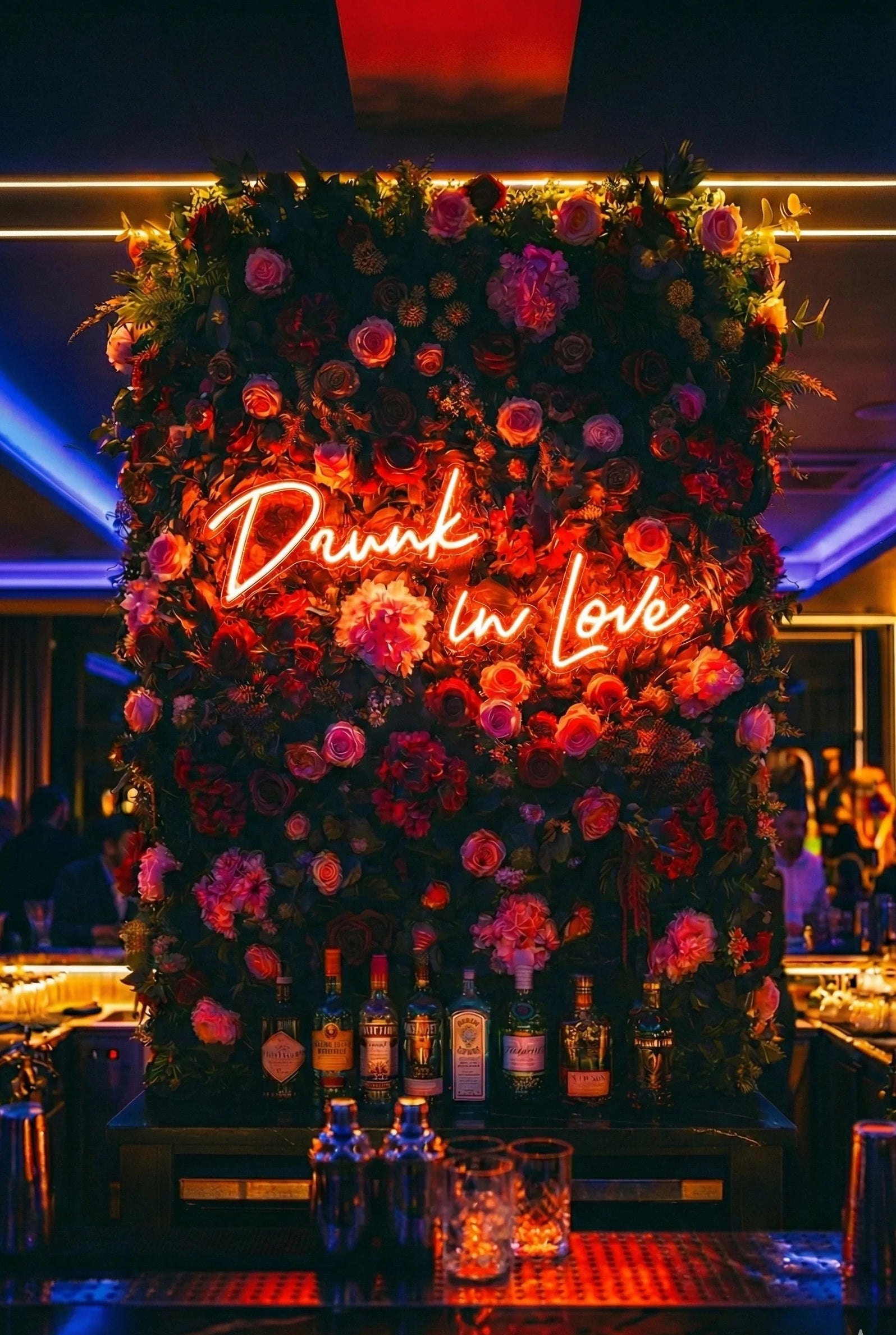 Néon LED Mural "Drunk in Love" Chill'Neon
