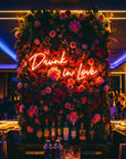 Néon LED Mural "Drunk in Love" Chill'Neon
