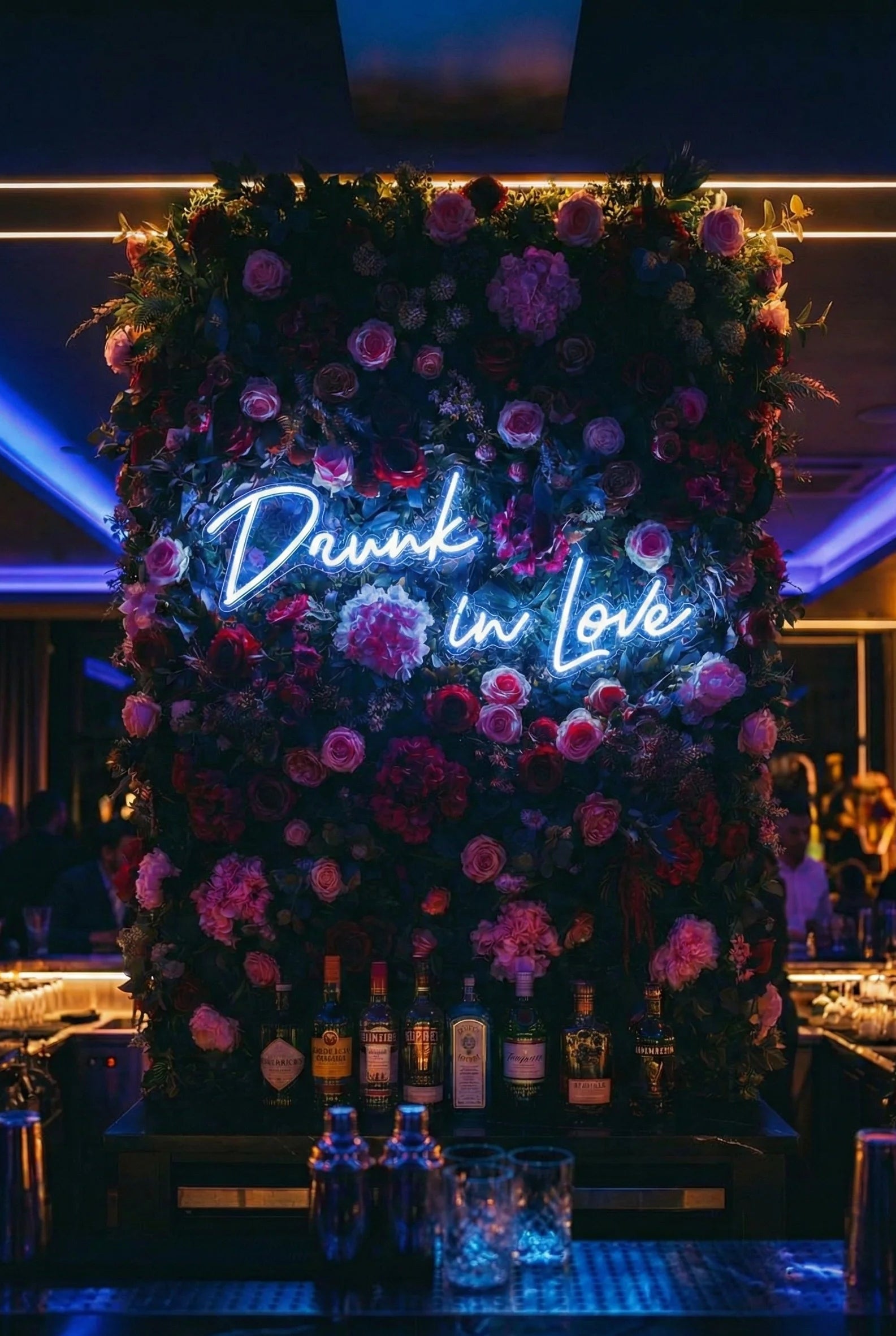 Néon LED Mural "Drunk in Love" Chill'Neon