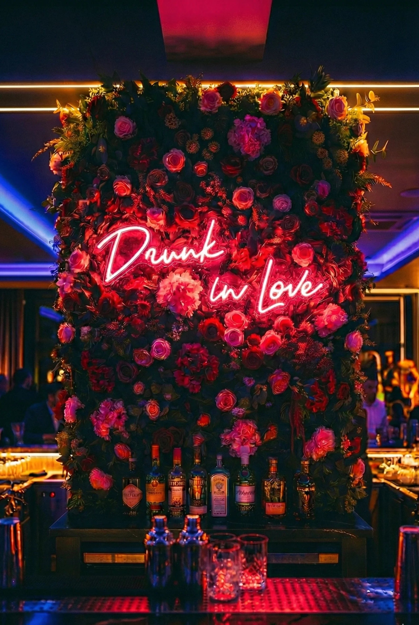 Néon LED Mural "Drunk in Love" Chill'Neon