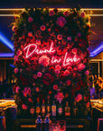Néon LED Mural "Drunk in Love" Chill'Neon