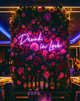 Néon LED Mural "Drunk in Love" Chill'Neon