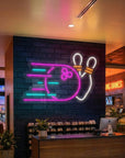 Néon LED Mural "Bowling" Chill'Neon