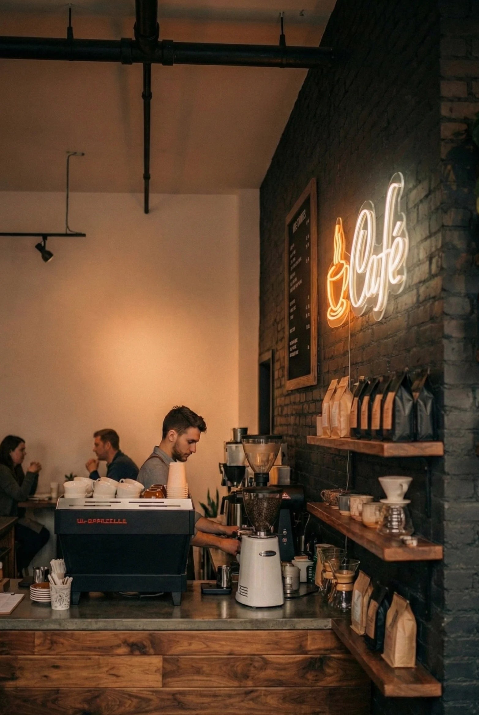 Néon LED Mural "Café" Chill'Neon