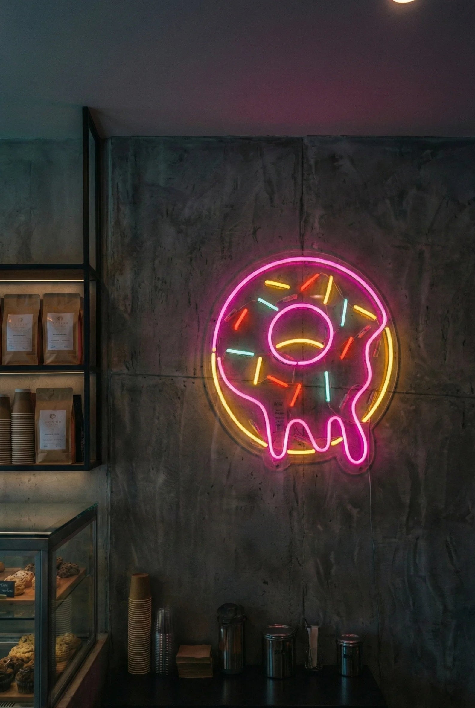 Néon LED Mural "Donuts" Chill'Neon